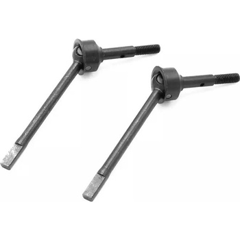 Hobbytech 1:18 CRX18 Crawler: Kovové přední CVD poloosy 2 ks