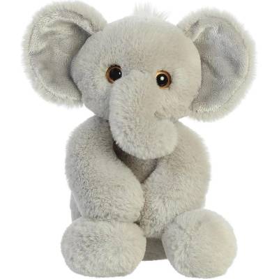 Tea Toys Плюшено слонче Tea Аврора, 21 см, Сив