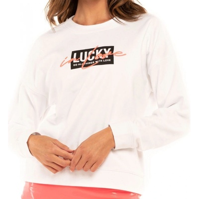 Lucky in Love Core Signature Lucky In Love Pullover white