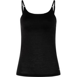 super. natural Дамско мериносово термобельо super. natural Women's Cosy Top Merino base layer - Jet Black (115-2716-0312)
