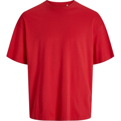 Jack & Jones tričko Classic Oversize T oversize krátký rukáv unisex COT423911ao500-lipstick red