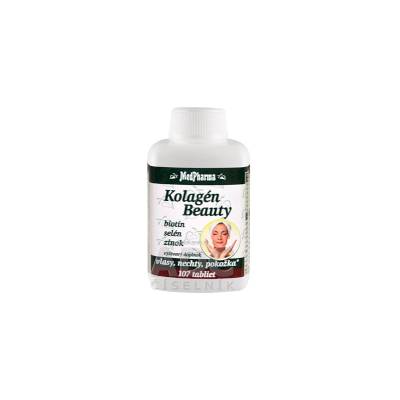 MedPharma Kolagén Beauty – biotín, selén, zinok tbl 1x107 ks