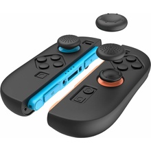 iPega SW2083A Silikonové Krytky JoyCon Ovladače Nintendo Switch 2 Black