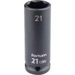 Fortum машинна (ударна) муфа 1/2", 21 mm, L 78 mm, почернена, FORTUM