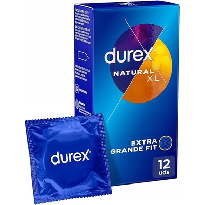 Durex Natural XL 12 ks