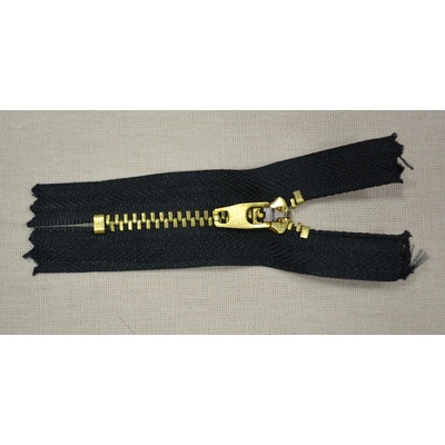 Zips kovový nedeliteľný 6cm