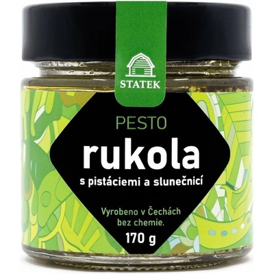 Hradecké delikatesy Pesto rukola s pistáciami a slnečnicou 170g