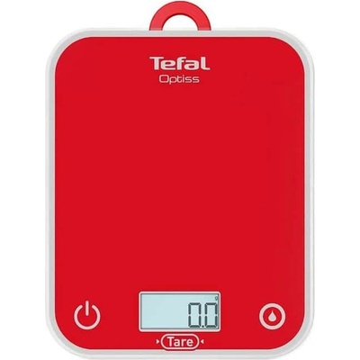 Tefal Кухненски кантар Tefal BC50U3V0, дигитален, до 5 kg капацитет, точност до 2гр, Optiss, червен (BC50U3V0)