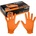 NEO TOOLS Нитрилни ръкавици, оранжеви, 50 броя, 97-690 (97-690)