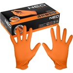 NEO TOOLS Нитрилни ръкавици, оранжеви, 50 броя, 97-690 (97-690)