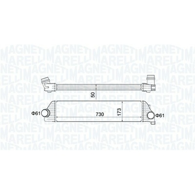 Chladič plniaceho vzduchu MAGNETI MARELLI 351319205410