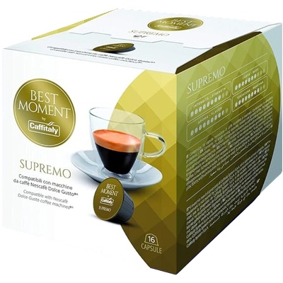 Caffitaly Кафе капсули Best Moment Supremo, Dolce Gusto, 16бр, капсули