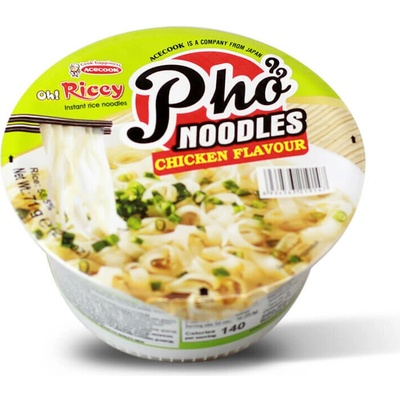 Oh Ricey Pho Ga instantná kuracia rezancová polievka v kelímku 70 g