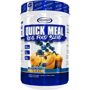 Gaspari Nutrition Quick Meal | Real Food Blend [1250 грама] Боровинково Кексче