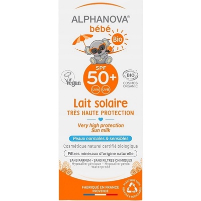 Alphanova Bebe slunečný krém SPF50+ 50 g