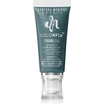 Danessa Myricks Beauty Colorfix Sparklers multifunkčné líčidlo na oči, pery a tvár Evergreen 10 ml
