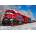 Bluebird Puzzle - Puzzle Red Train In The Snow - 1 500 piese