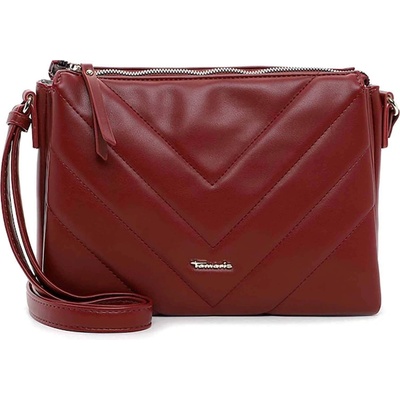 Tamaris dámská crossbody kabelka Otylia tmavě červená