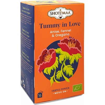 Shoti Maa BIO čaj Trojsíla Tummy in Love 16 sáčků