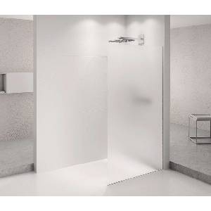 POLYSAN Architex - Душ стена Walk-In, 106x210 см, хром/матово стъкло AXC110MT (AXC110MT)