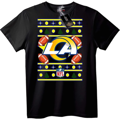 NOONEBRAND Тениска LA Rams NFL футбол - 2XL, White