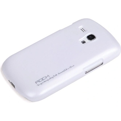 Pouzdro Rock Extra Shell Samsung i8190 Galaxy S 3mini, bílé