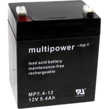 Multipower PB-12-5,4-4,8 MP5,4-12 12V 5.4Ah