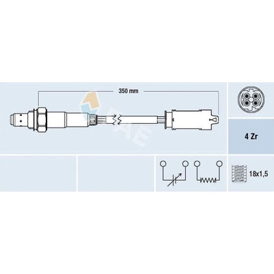 Lambda sonda FAE 77368