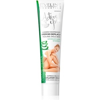 Eveline Active Epil - jemný depilační krém s Aloe Vera 3v1, 125 ml
