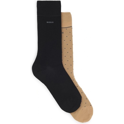 Boss Чорапи Boss Men's Bamboo Dots Crew Socks - Medium Beige260