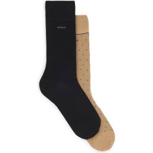 Boss Чорапи Boss Men's Bamboo Dots Crew Socks - Medium Beige260
