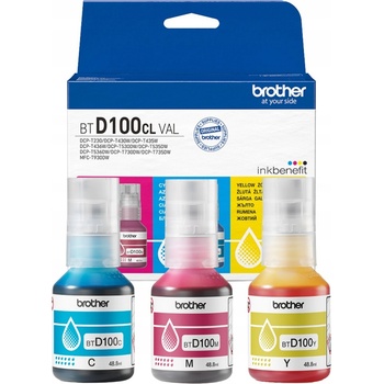 Brother BTD100CLVAL цвят (color) оригинален комплект касети с мастило (BTD100CLVAL)