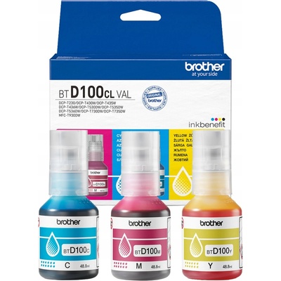 Brother BTD100CLVAL цвят (color) оригинален комплект касети с мастило (BTD100CLVAL)