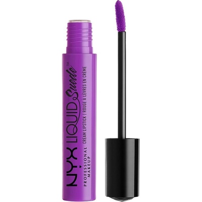NYX Professional Makeup Liquid Suede Cream tekutá voděodolná rtěnka s matným finišem 19 Subversive Socialite 4 ml
