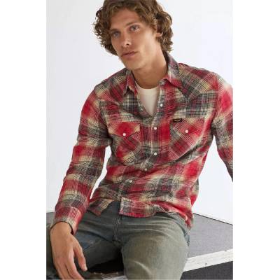Wrangler Western pánska western košeľa regular viacfarebná