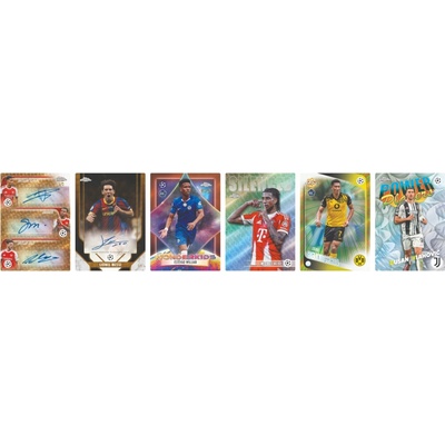 Topps 2025-2026 Chrome UEFA Club Competitions Hanger Box