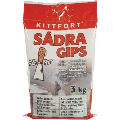 Sádra bílá modelářská 3kg