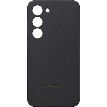 Image 1 of Samsung Galaxy S23 Leather case black (EF-VS911LBEGWW)