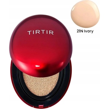 TIRTIR Mask Fit Red Cushion Dlouhotrvající make-up v polštářku 21N Ivory 18 g
