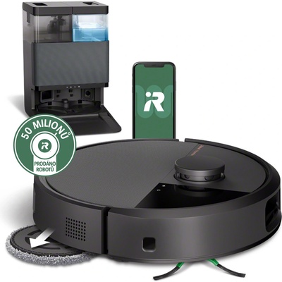 iRobot Roomba Plus 505 Combo + AutoWash dock černá – Zboží Mobilmania