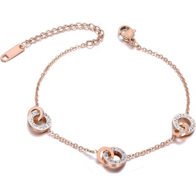 Victoria Filippi Stainless Steel ocelový se zirkony Kirsty NRB19112/13 Zlatá