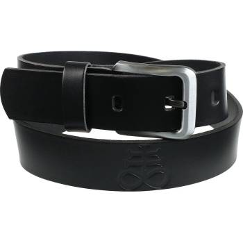 Image 1 of Leather & steel fashion Колан Левиатан - черен - lsf2 40