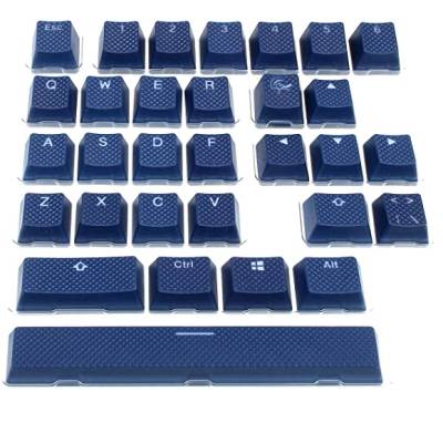 Капачки за механична клавиатура Ducky Navy 31-Keycap Set Rubber Backlit Double-Shot US Layout (DUCKY-ACC-31-USRDBNNO2)