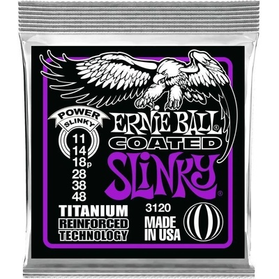 Ernie Ball 3120 Coated Slinky Струни за електрическа китара (P03120)