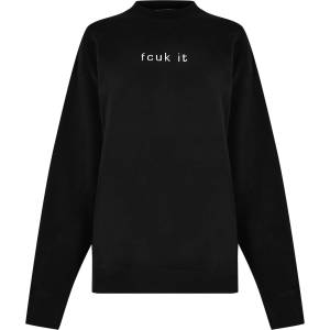 FCUK Блуза FCUK Women's Slogan Crew-Neck Sweatshirt - FCUK IT