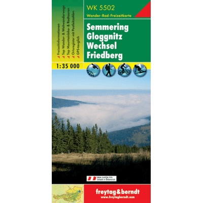 WK 5502 Semmering Gloggnitz 1:35 000