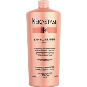 Kérastase Discipline bezsulfátový šampón pre nepoddajné vlasy Bain Fluidealiste No Sulfates Smooth-In-Motion Shampoo 1000 ml