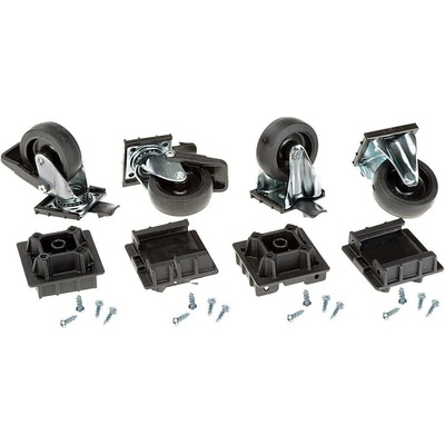 Ferplast Kit Wheels L442 - Комплект колела за транспортни чанти за кучета и корки Atlas Car 80 и 100 Scenic, Atlas Car Mini, 80, 100 и Maxi