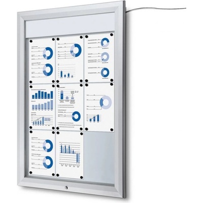 Jansen Display s.r.o. Vonkajšia vitrína SCT9xA4 s LED osvetlením