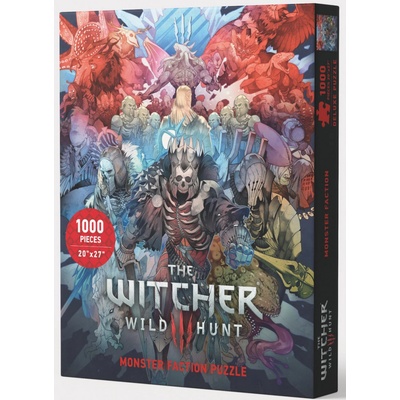Dark Horse Comics Zaklínač 3 Divoký hon Monster Faction 1000 dílků